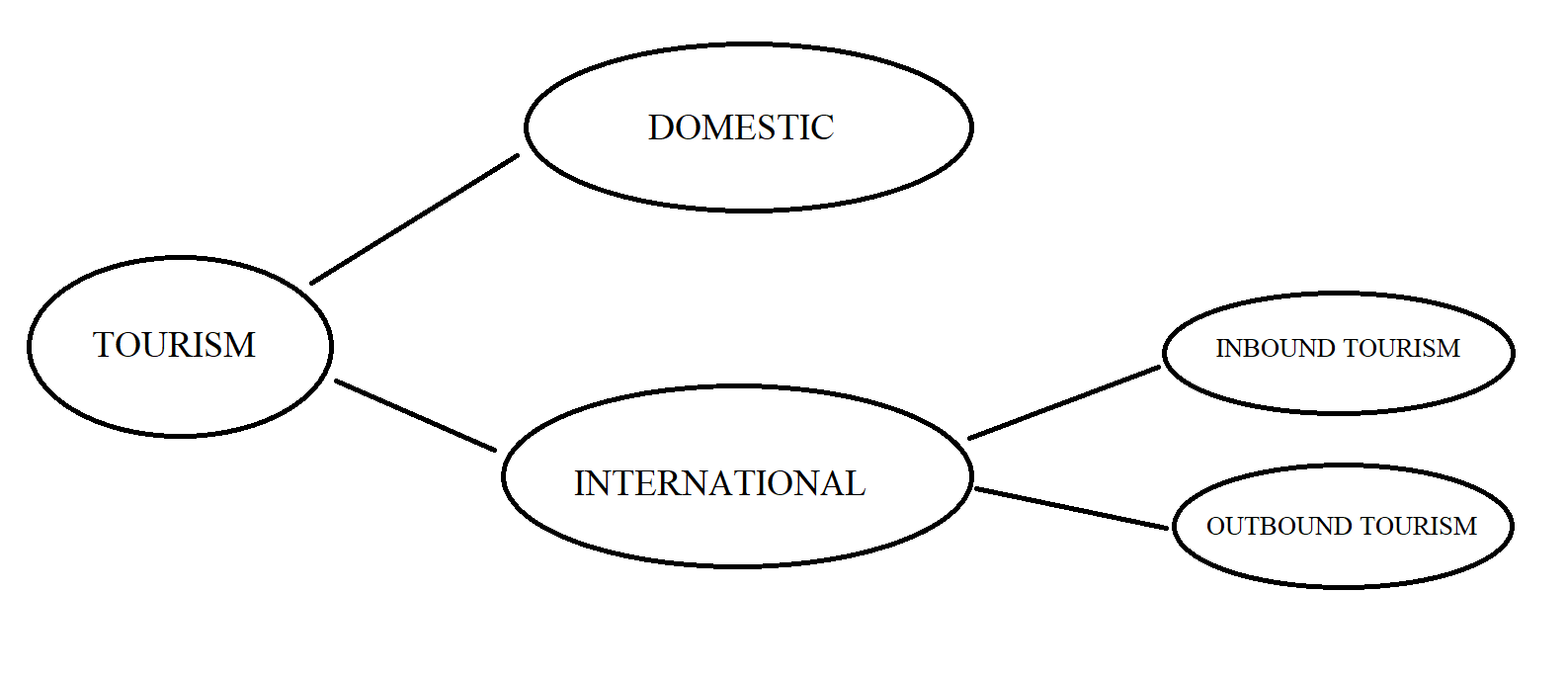 classification of tourism organization