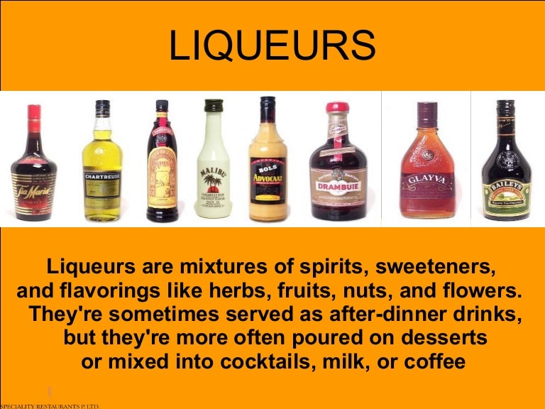 LIQUEURS IHMNOTESSITE